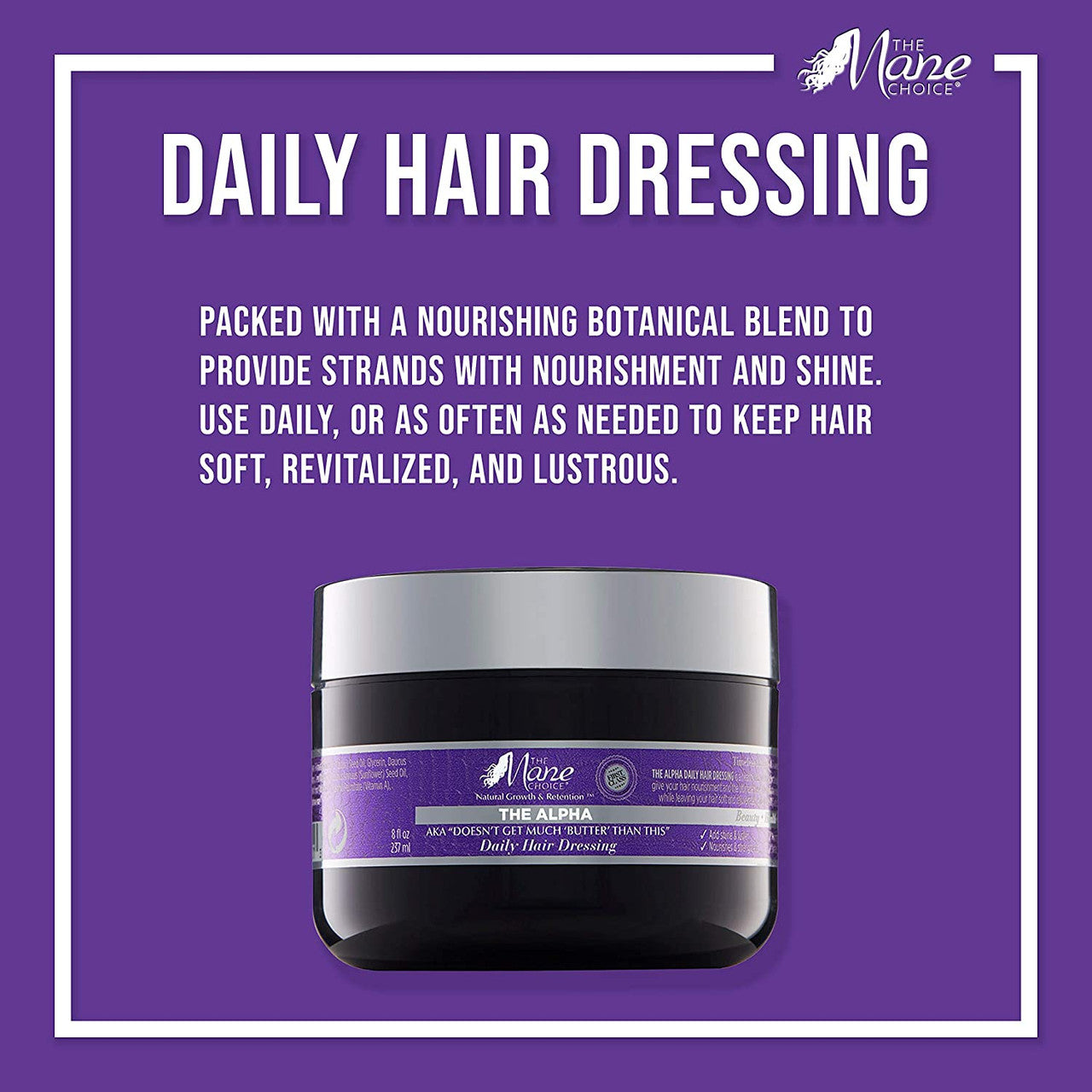 The Mane Choice Doesn't Get Much "Butter" Than This Daily Hair Dressing
