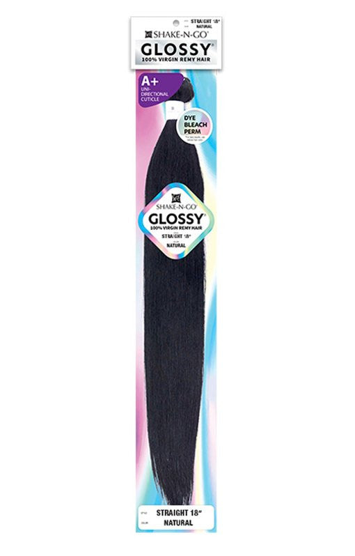 SHAKE N GO Glossy 100% Virgin Remy Hair Weave - Straight (12"-26")