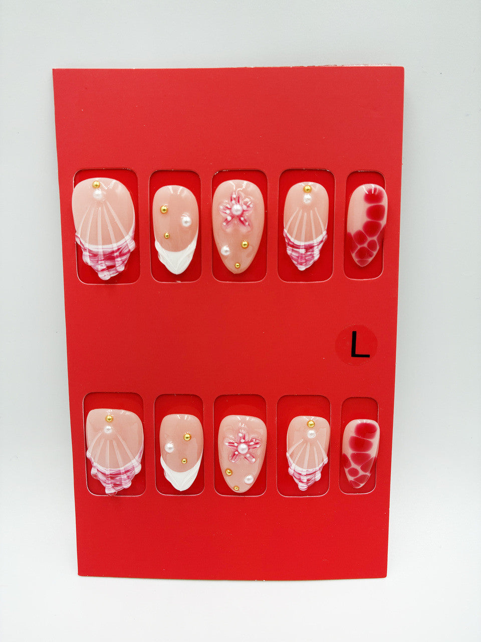 LA FLARE Lovful Nails - ALMOND/REGULAR