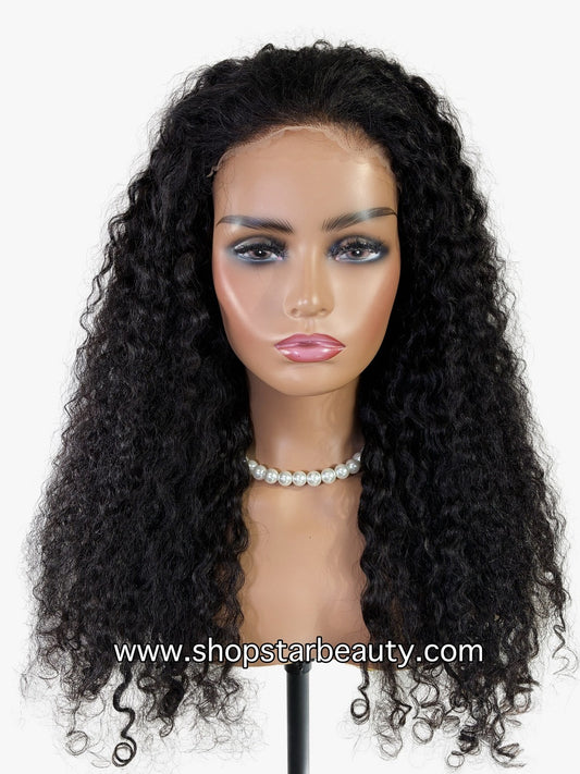 15A PINK LEMON GOLD 100% Human Hair 5X6 Lace Front Wig - MISSISSIPPI (18"-30")