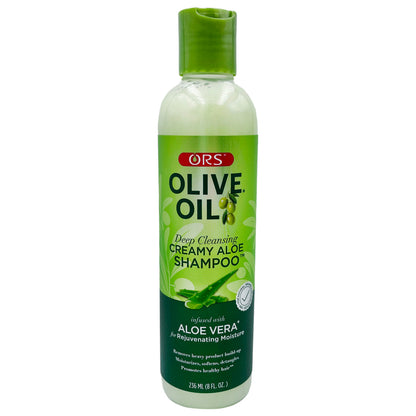ORS Olive Oil Deep Cleansing Creamy Aloe Shampoo