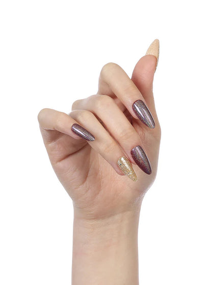 ABSOLUTE Glamify Yours Truly Press On Nails - Almond Long (#01-#08)