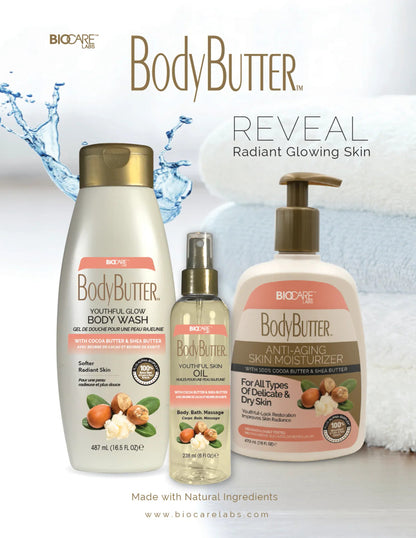Biocare Body Butter Oil  with Cocoa Butter & Shea Butter (6oz)