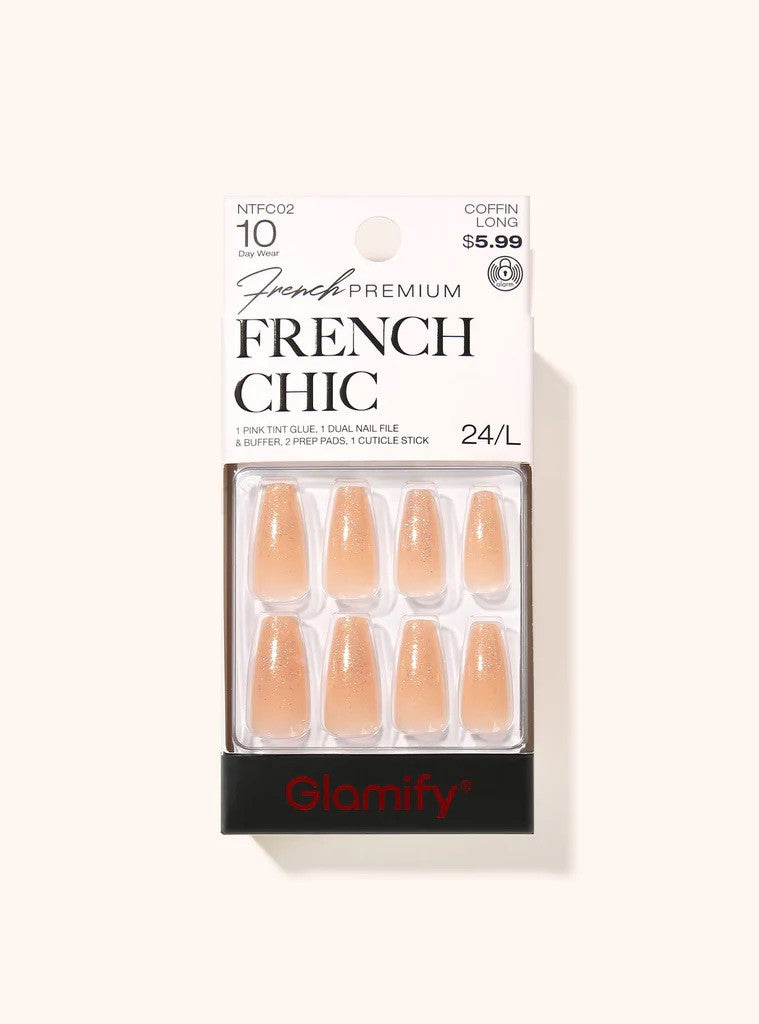 GLAMIFY French Chic Press On Nails