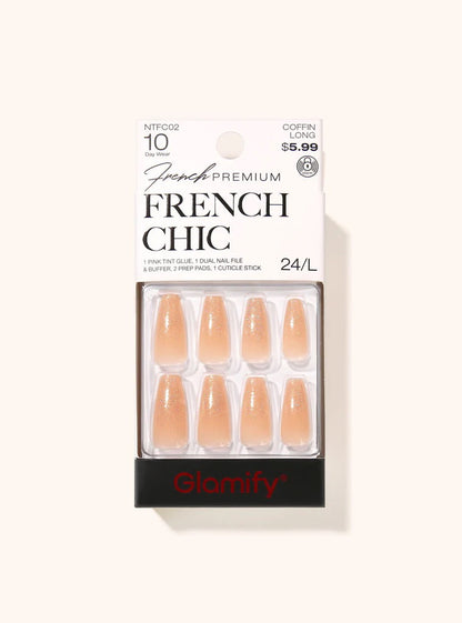 GLAMIFY French Chic Press On Nails