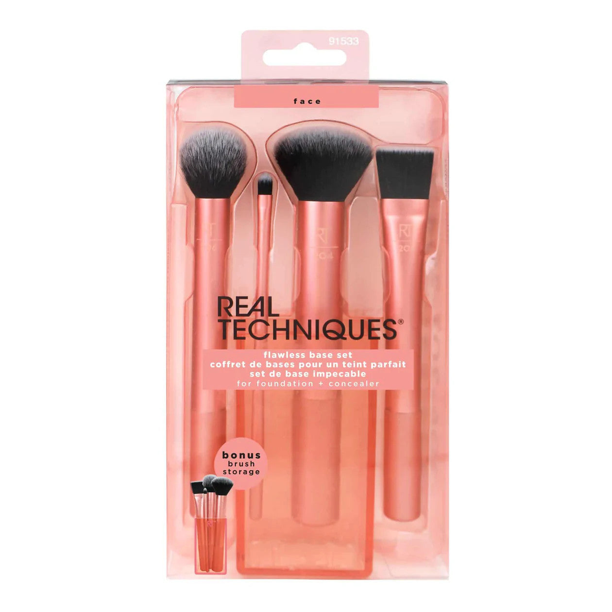 Real Techniques Flawless Base Makeup Brush Kit