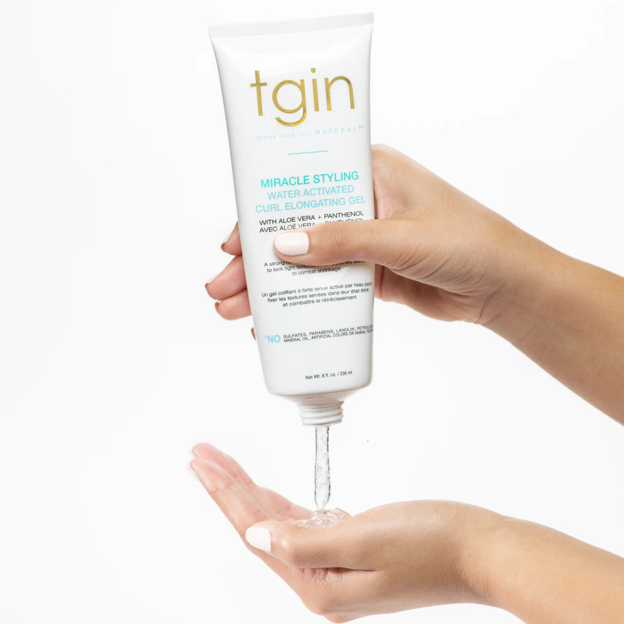 TGIN Miracle Styling Water Activated Curl Elongating Gel (8 oz)