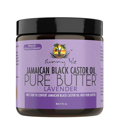 Sunny Isle Jamaican Black Castor Oil Pure Butter - Lavender (4 oz)