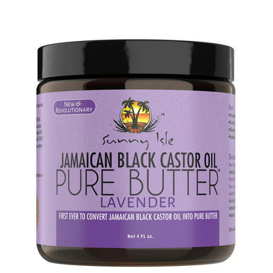 Sunny Isle Jamaican Black Castor Oil Pure Butter - Lavender (4 oz)