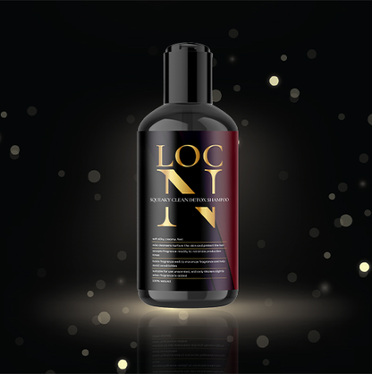 LOC N Squeaky Clean Detox Shampoo (8 oz)
