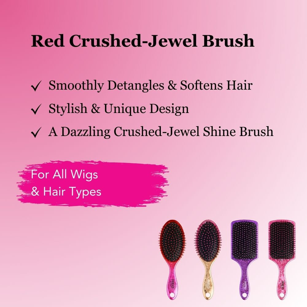 RED Crushed Jewel Brush