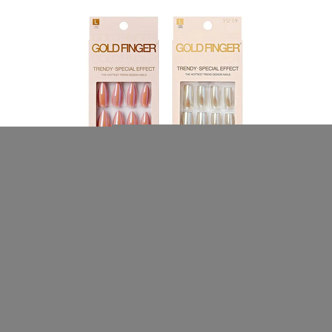 KISS Gold Finger Special Effect Nail - Cure For It