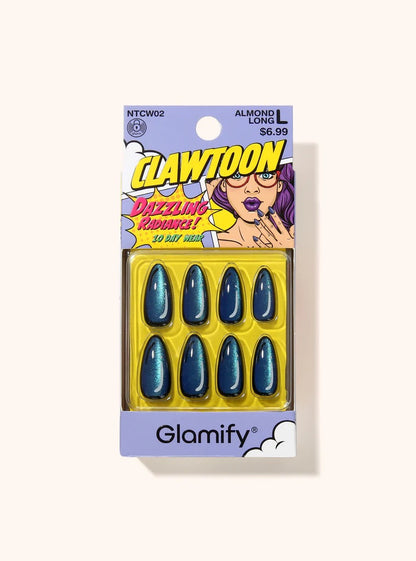 GLAMIFY Clawtoon Press On Nails - Almond Long