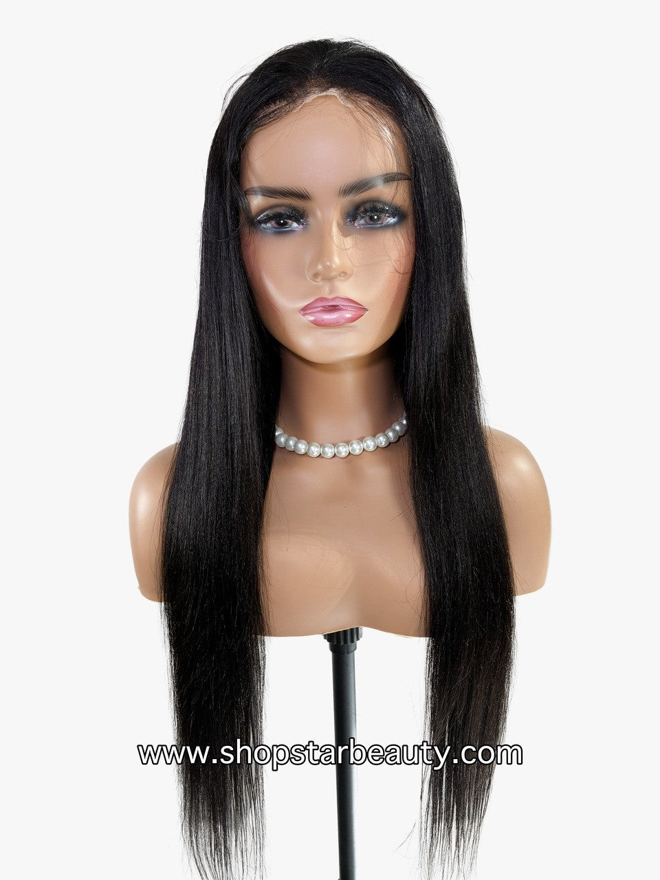 15A PINK LEMON GOLD 100% Human Hair 5X6 Lace Front Wig - JACKSON (18"-30")