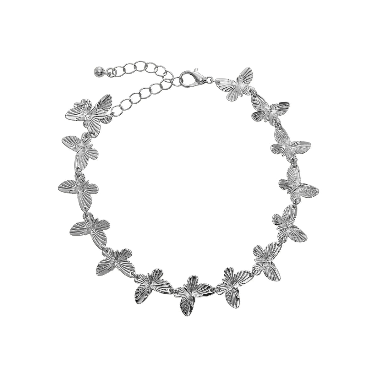 ARRIA 14K Gold Plated & White Gold Fashion Anklet