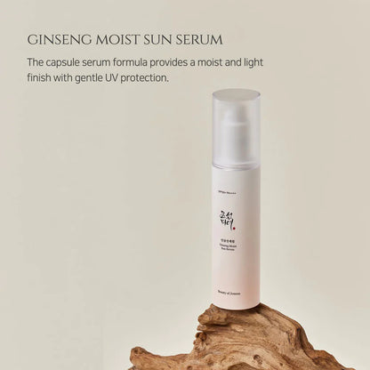 [BEAUTY OF JOSEON] Ginseng Moist Sun Serum SPF 50+ PA++++ (1.69 oz)