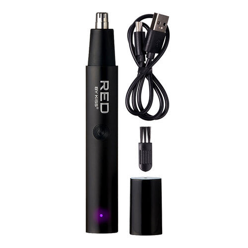 RED Rechargeable Nose Hair Trimmer