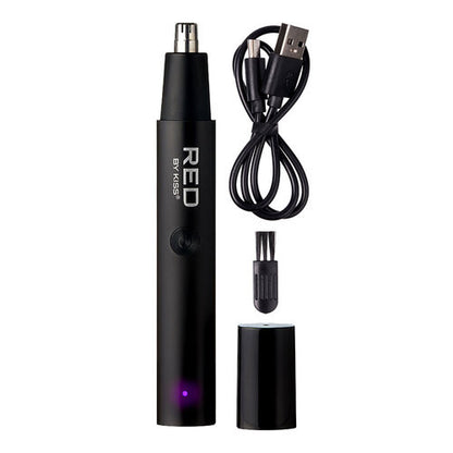 RED Rechargeable Nose Hair Trimmer