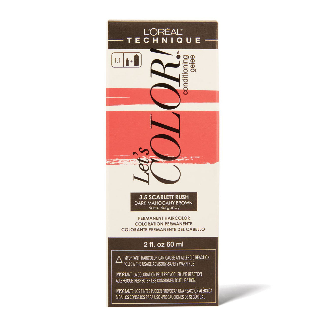 L'OREAL Let's COLOR! Conditioning Gelee Permanent Haircolor