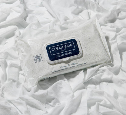 CLEAN SKIN CLUB Cleansing Facial Wipes (30ct)