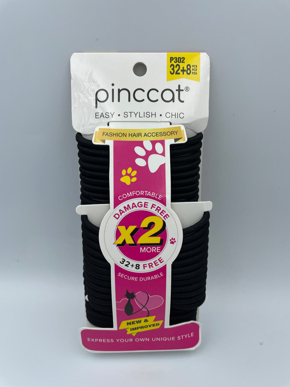ABSOLUTE NY Pinccat Elastic Hair Band