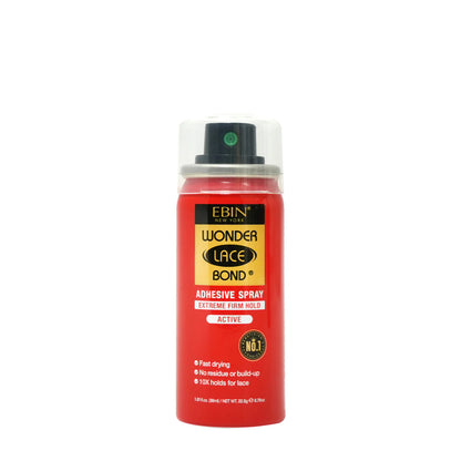 Ebin New York Wonder Lace Bond Adhesive Spray (Active - Extreme Firm Hold)