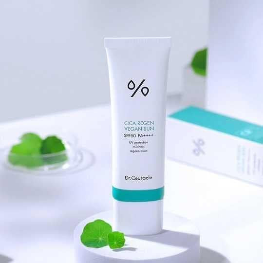 Dr. Ceuracle Cica Regen Vegan Sun SPF50+ PA++++ (1.69 oz)