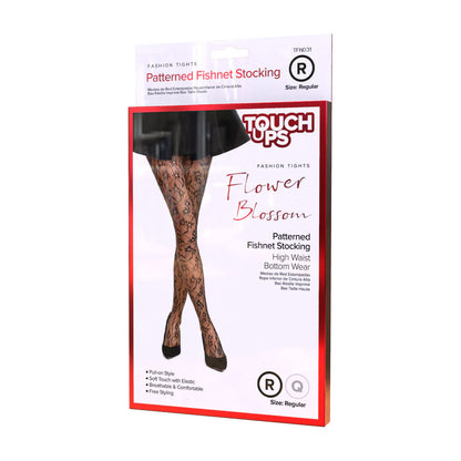 Patterned Fishnet Stocking