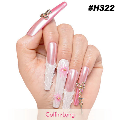 LA FLARE Lovful Nails - COFFIN/LONG