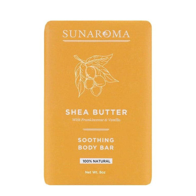 SUNAROMA Shea Butter Soothing  Body Bar (8 oz)