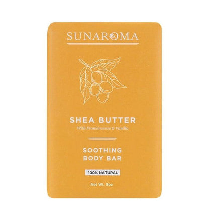 SUNAROMA Shea Butter Soothing  Body Bar (8 oz)