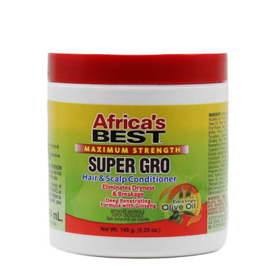 Africa's Best Super Gro Maximum Strength Hair and Scalp Conditioner