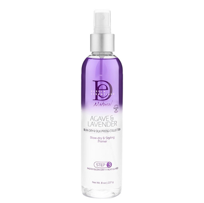 Design Essentials Agave & Lavender Moisturizing Blow-Dry & Styling Primer (Step 3)