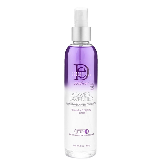 Design Essentials Agave & Lavender Moisturizing Blow-Dry & Styling Primer (Step 3)