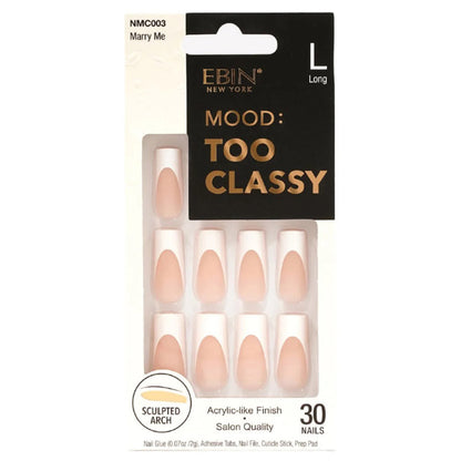 Ebin New York Mood: Too Classy Nails - Marry Me