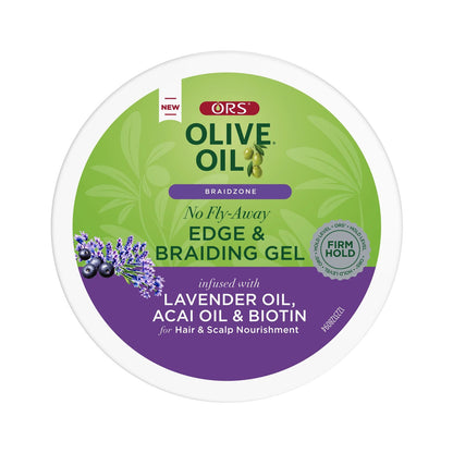 ORS Oive Oil Braidzone Edge & Braiding Gel (8oz)