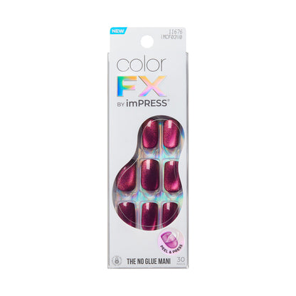 KISS imPRESS Color FX No Glue Mani Press On Nails (6 Styles)
