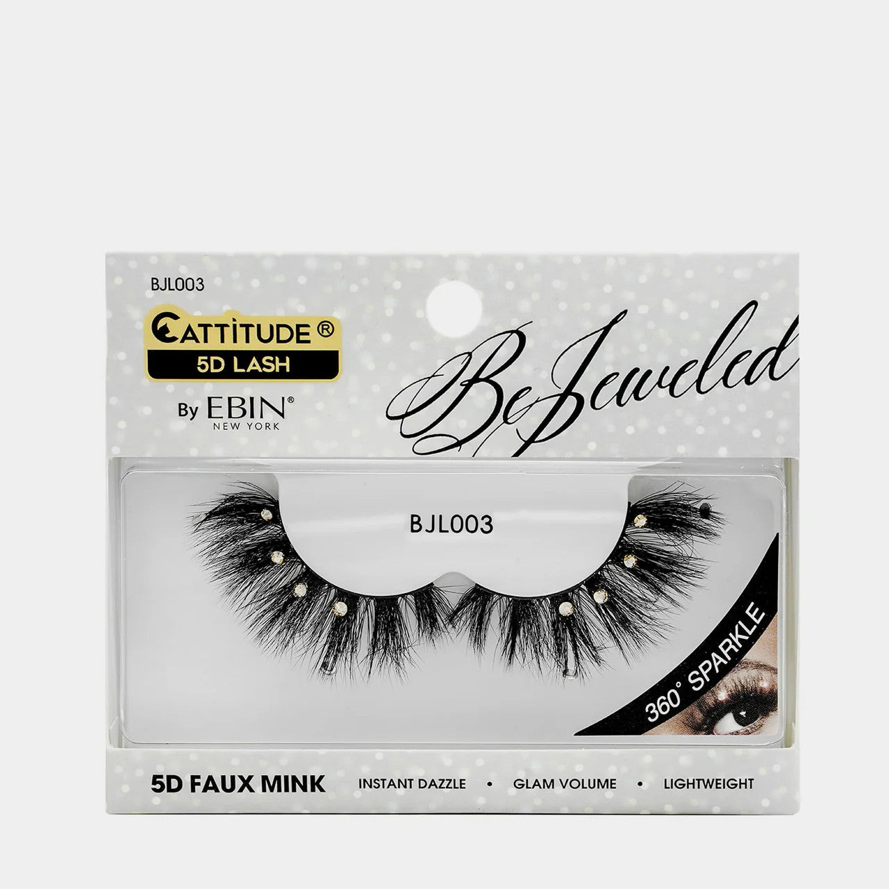 Ebin New York Cattitude 5D BeJeweled Lashes