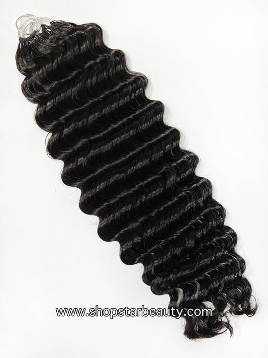 BOMB HAIR 100% Human Hair Crochet hair - Deep (18"-20")