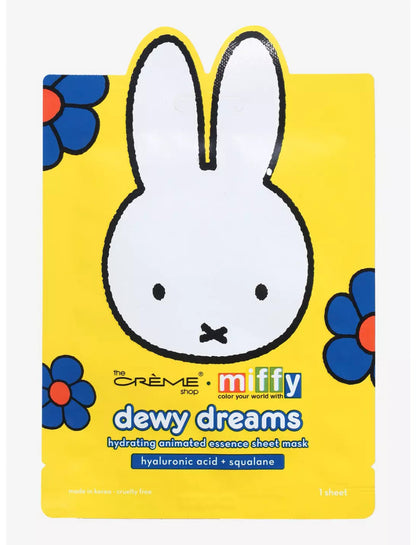 The Creme Shop X Miffy Dewy Dreams Hydrating Animated Essence Sheet Mask (1 Sheet)