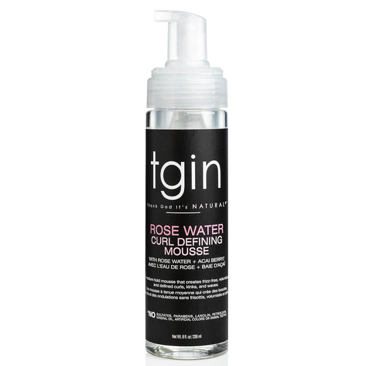 TGIN Rose Water Defining Mousse (13 oz)