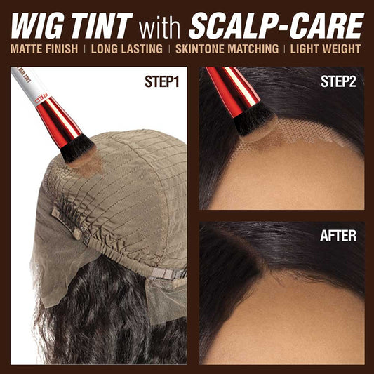 RED Tinted Lace Wig Powder