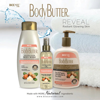 Biocare Body Butter Oil  with Cocoa Butter & Shea Butter (6oz)