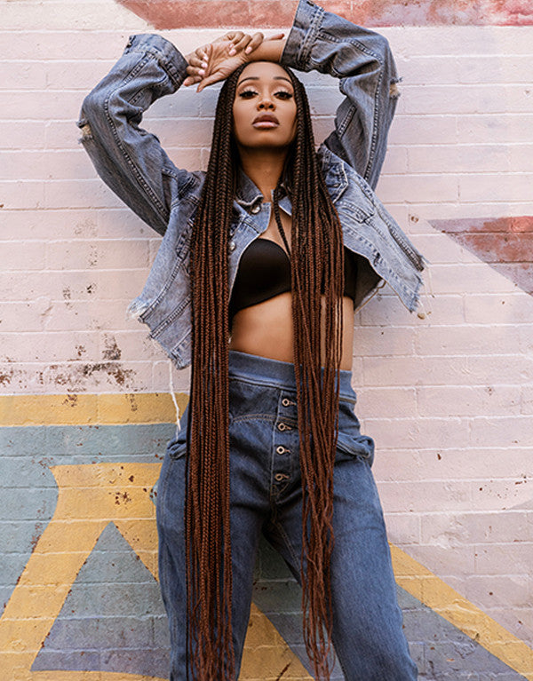 Janet Collection 3X EZ Split Pre-Stretched Braid 48"