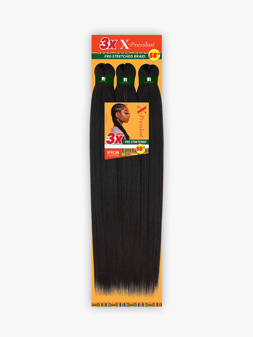[WHOLESALE] SENSATIONNEL 3X X-pression Pre-Stretched Braid 58"
