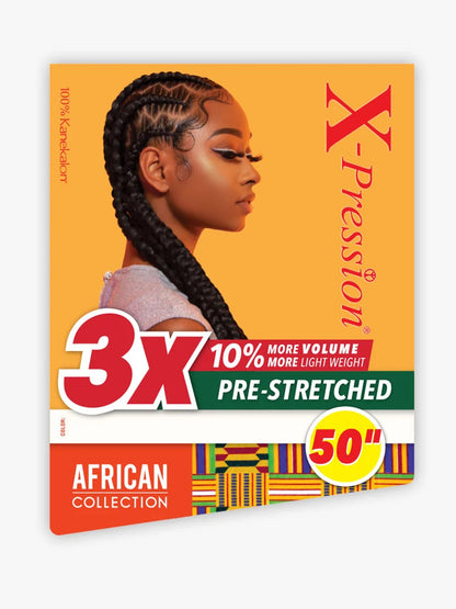 SENSATIONNEL 3X X-pression Pre-Stretched Braid 50"