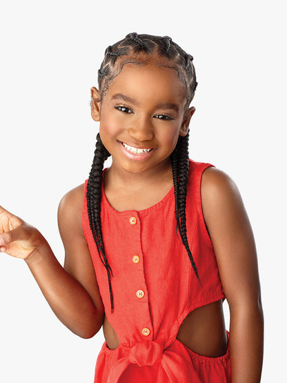 [BOX DEAL] SENSATIONNEL 3X X-pression Pre-Stretched Braid 28" (KIDS)  (70 packs/box)