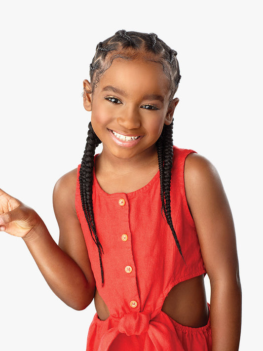 [BOX DEAL] SENSATIONNEL 3X X-pression Pre-Stretched Braid 28" (KIDS)  (70 packs/box)