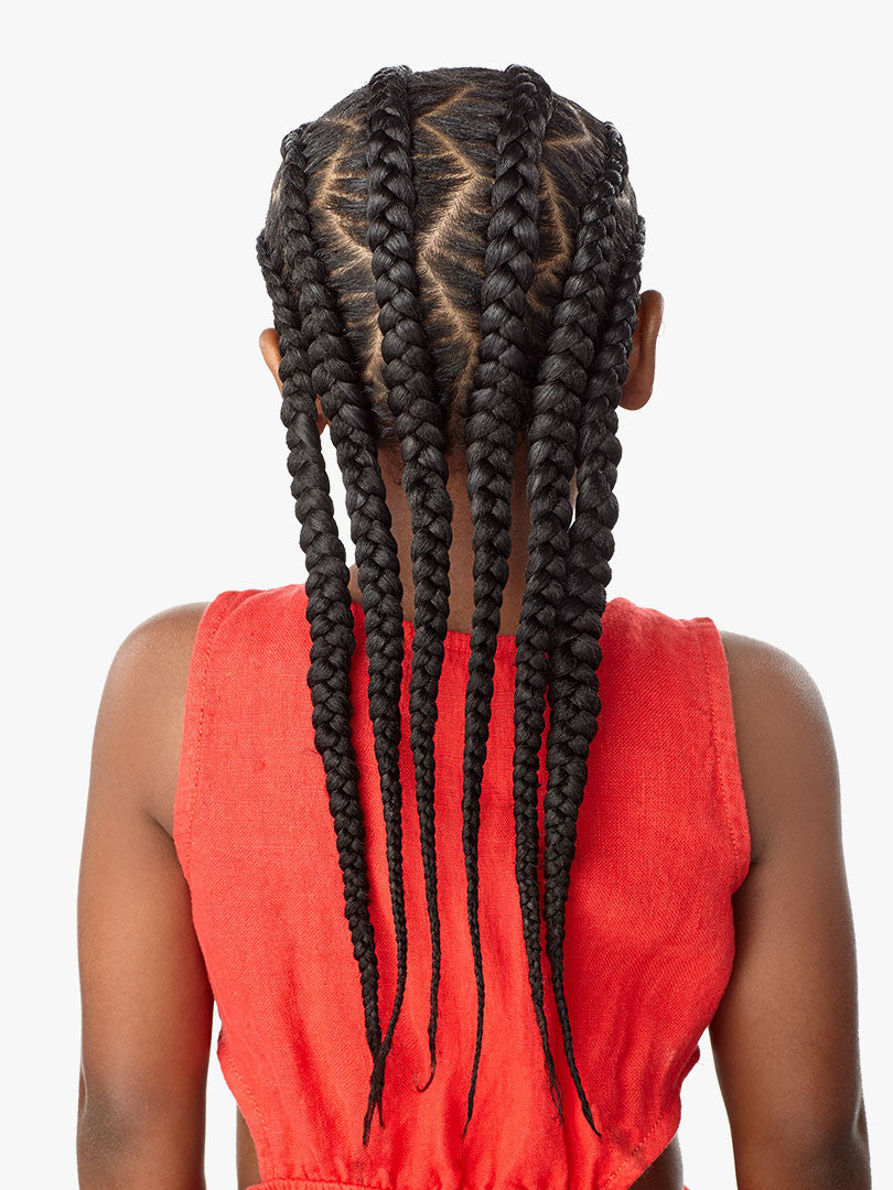 [WHOLESALE] SENSATIONNEL 3X X-pression Pre-Stretched Braid 28" (KIDS)