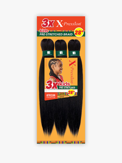 SENSATIONNEL 3X X-pression Pre-Stretched Braid 28" (KIDS)